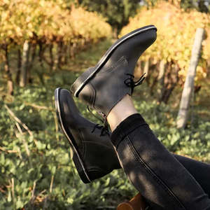 Stok Shoes: Chukka Boot - Charcoal Black