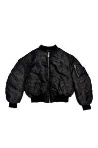 Mens: STOLEN BOMBER - BLACK CAMO