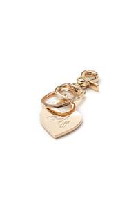 WARM WELCOME KEY CHARM / BAG CHARM - GOLD