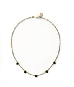 LOVE CLAW INFINITY CHAIN NECKLACE - GOLD PLATED