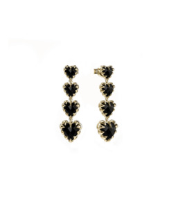 LOVE CLAW ETERNITY EARRINGS - GOLD PLATED