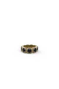 Jewellery: BABY CLAW ETERNITY RING - GOLD PLATED
