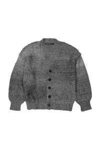 ALTERED STATE CARDIGAN - GREY FADE