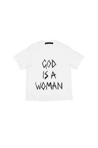 Womens Tops: GOD IS A WOMAN T-SHIRT - GIRLFRIEND FIT