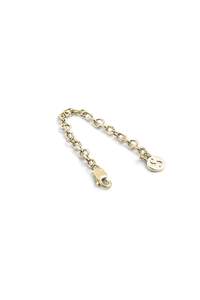 Bracelets: EXTENDER CHAIN - WIDE GOLD PLATED