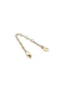 EXTENDER CHAIN - NARROW GOLD PLATED