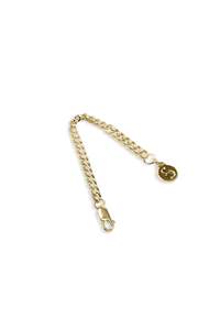 EXTENDER CHAIN - WIDE CURB GOLD PLATED