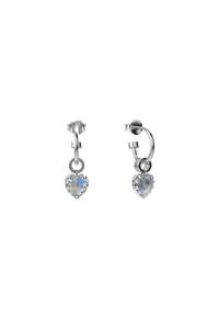 LOVE CLAW ANCHOR EARRING MOONSTONE
