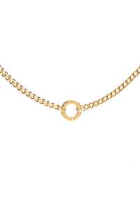 Gold: HALO NECKLACE - 9K GOLD