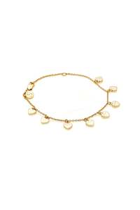 Gold: STOLEN HEART BRACELET - 9K GOLD