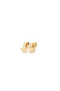 Gold: STOLEN HEART EARRINGS - 9K GOLD