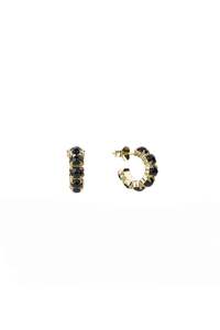 HALO CLUSTER EARRING - GOLD PLATED