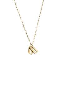 STOLEN RAZOR NECKLACE - GOLD PLATED