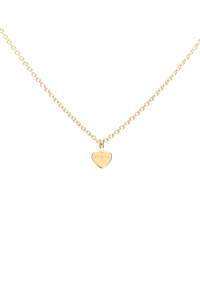 Gold Plated Rings 1: STOLEN HEART NECKLACE - GOLD PLATED
