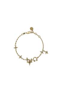 Gold Plated Bracelets: COSMIC PUNK MULTI BRACELET - GOLD PLATED