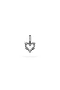 Charm Bracelet: BARB HEART CHARM