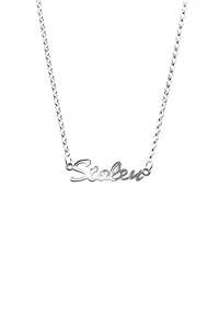 STOLEN SCRIPT NECKLACE