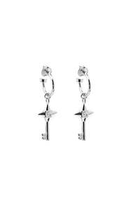 LOVE KEY ANCHOR EARRINGS