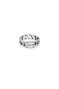 Mens Rings: CURB RING SLIM - XL SIZES