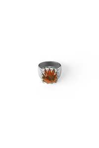 CLAW RING CITRINE