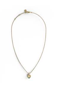 LOVE CLAW NECKLACE BELLO OPAL - GOLD PLATED