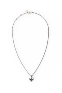 Birthstone Pendant Collection: FEBRUARY HEART NECKLACE - AMETHYST