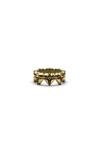 Everlasting Light: CELESTIAL HEART ETERNITY BAND - GOLD PLATED