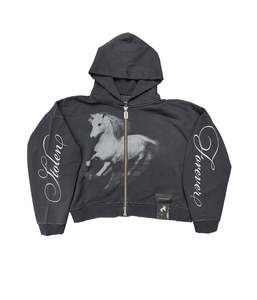 Mens: GOTH SPIRIT HOOD - ZIP THRU