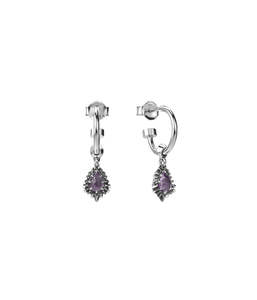 Jewellery: JAGGED TEARDROP ANCHOR SLEEPERS