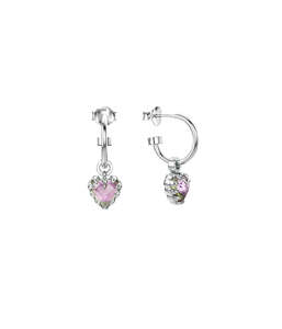 LOVE CLAW ANCHOR EARRINGS MYSTIC QUARTZ