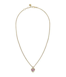 LOVE CLAW NECKLACE MYSTIC QUARTZ - GOLD PLATED