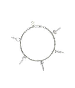 Bracelets: MINI KEY CHARM BRACELET