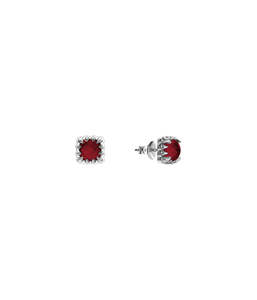 Earrings Collection All: MINI CLAW STUDS GARNET