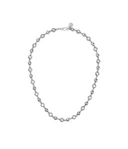 Necklaces: DARKNESS AND LIGHT BALL CHAIN NECKLACE