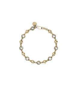 DARKNESS AND LIGHT BALL CHAIN BRACELET