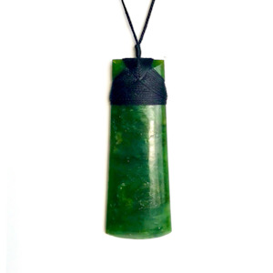 Greenstone: NZ Greenstone Toki - Classic Design - 100mm