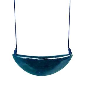 Greestone: NZ Greenstone Breast Plate - 110mm