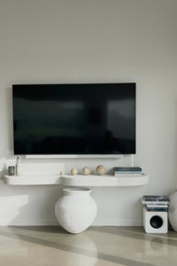 Shelves: Custom Floating Mantel