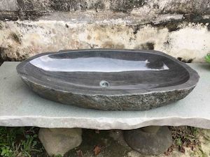 XL and Elegant Stone Basin 102cm x 45cm x 14.5cm (1941)
