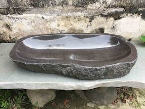XL and Elegant Stone Basin 102cm x 45cm x 14.5cm (1939)