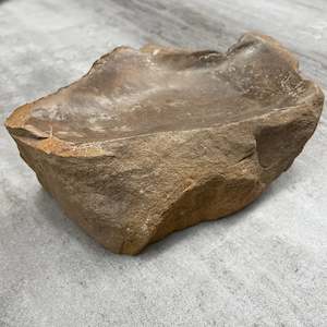 Luxury Petrified Wood Soap Dish: Raw Petrified Wood Natural Stone Luxury Dish & Bowl (PD15)
