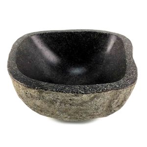 Natural Stone Bowl 30cm x 29cm x 14.5cm (1726)