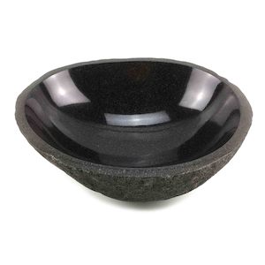 Luxury Stone Bowls: Natural Stone Bowl 41cm x 33.5cm x 14.5cm (1636)
