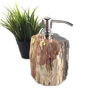 Luxury Petrified Wood 100ml Soap Lotion Dispenser: Luxury Petrified Wood Soap | Lotion Dispenser 100 mL (1749)