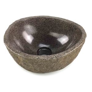 Tiny Basins 28 34 5cm: Compact Series Stone Basin 29cm x 24cm x 15cm (2093)