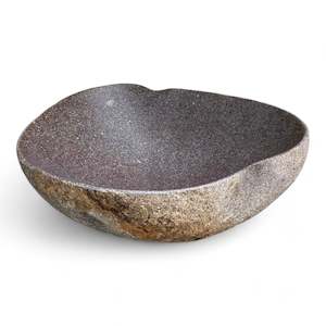 Luxury Stone Bowls: Luxury Stone Bowl 39cm x 34cm x 12.5/12cm (2794)