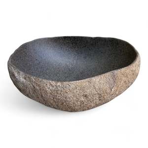 Luxury Stone Bowls: Luxury Stone Bowl 37cm x 29cm x 13.5/13cm (2792)