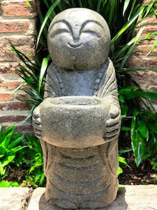 Sumba Statue Primitive Hand Carved Stone Sculpture 620mm Height (3038)