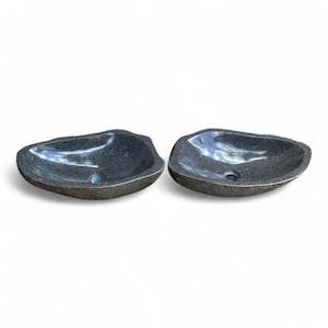 Twin Basins: Twin Stone Basin Set 540mm x 360mm (3079A + 3079B)