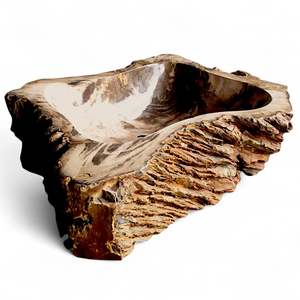 Luxury Petrified Wood Stone Basin 540mm x 390mm x 140mm (1928)